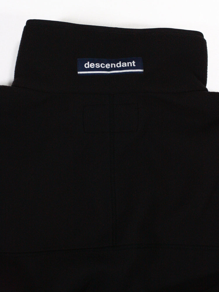 DESCENDANT / DAVID FLEECE JACKET / BLACK / 242ATDS-JKM01