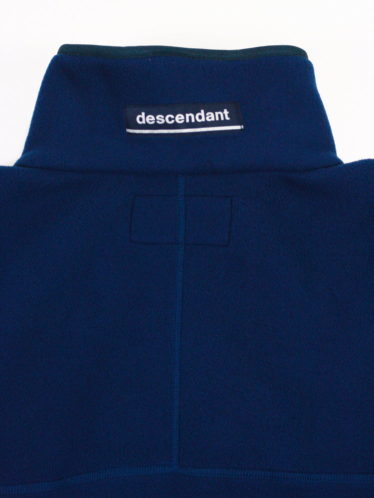 DESCENDANT / DAVID FLEECE JACKET / NAVY / 242ATDS-JKM01