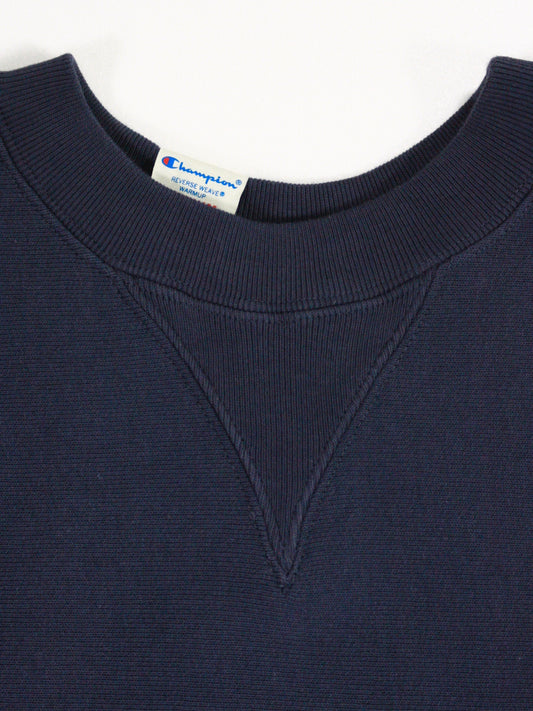 N.Hoolywood /N.Hoolywood × Champion CREW NECK SWEAT / NAVY / C8-A037