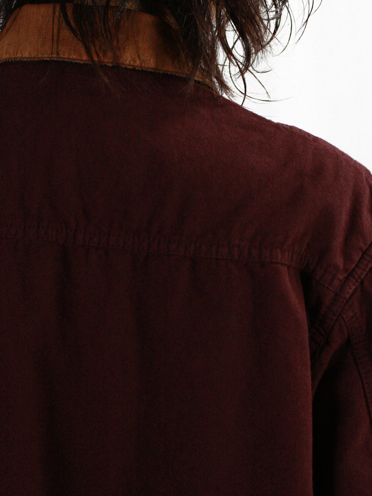 INSCRIRE / Cotton Duck Blouson / BORDEAUX  /  I24AWBZ69