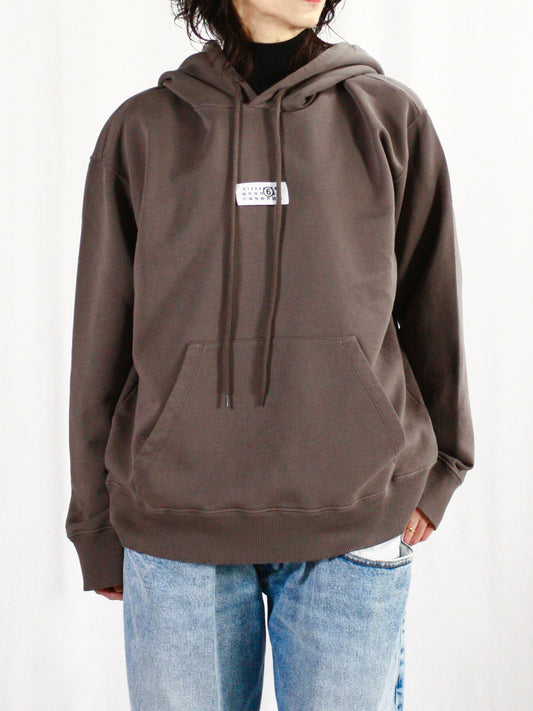 MM⑥  Maison Margiela / フーデッドスウェットシャツ / L.BROWN / SH0GU0018-M25012-812