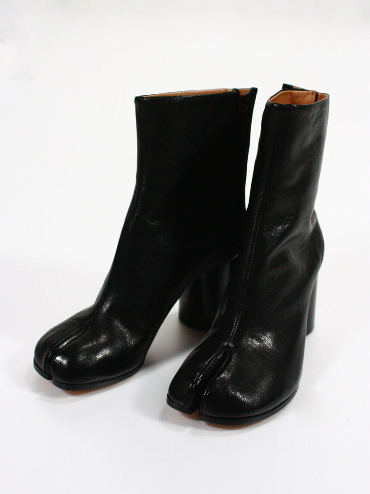 Maison Margiela / タビブーツ8cmヒール / BLACK / S58WU0246-P3753