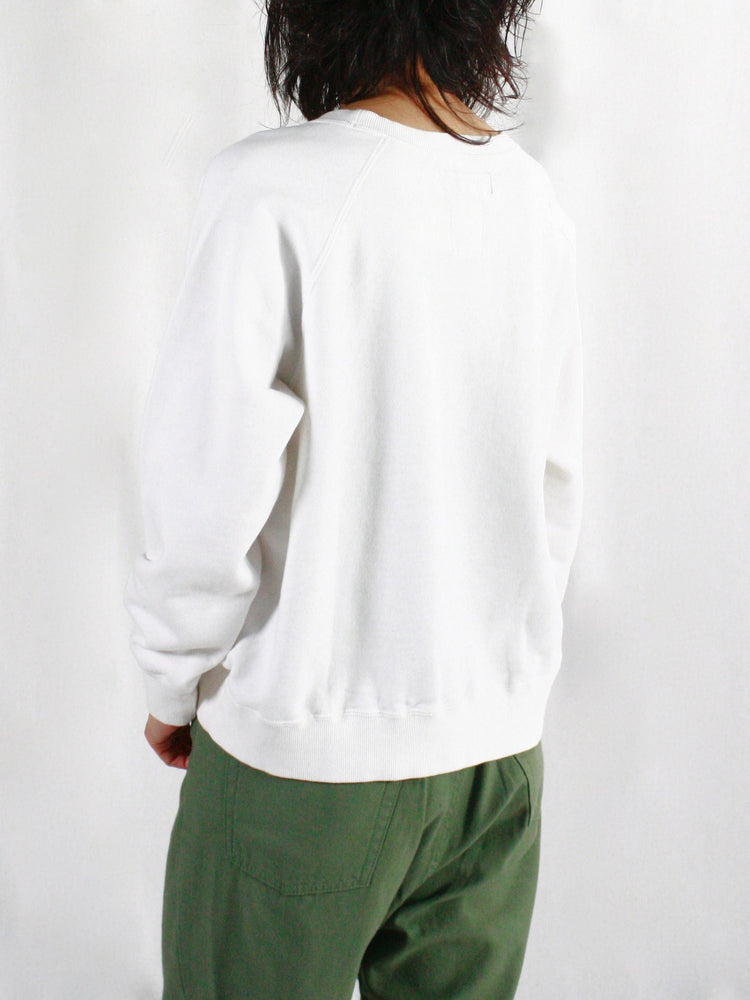 MADISONBLUE / HELLO SWEAT L/S URAKE DYED / WHITE / MB251-7701