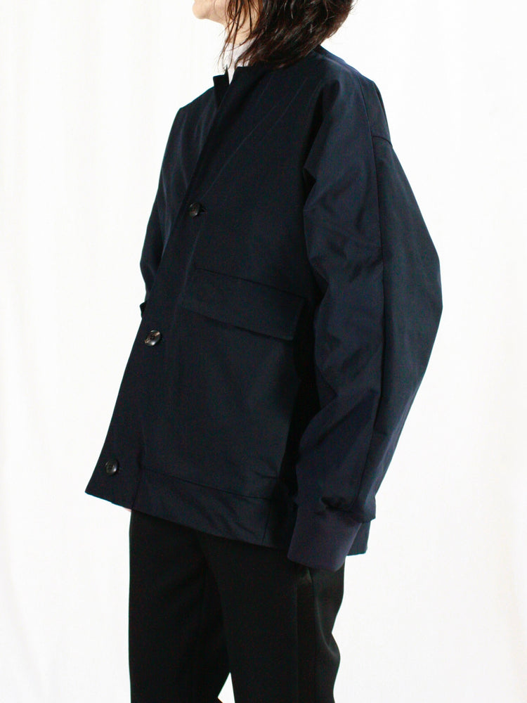 mtmodelist / フラップポケットブルゾン / NAVY / ME-J12-101