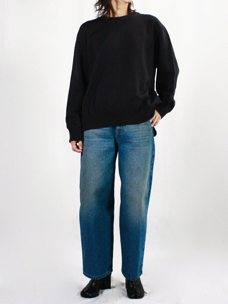 MM⑥  Maison Margiela / BACKデザインスウェットシャツ / BLACK / S52GU0240-M25012-500