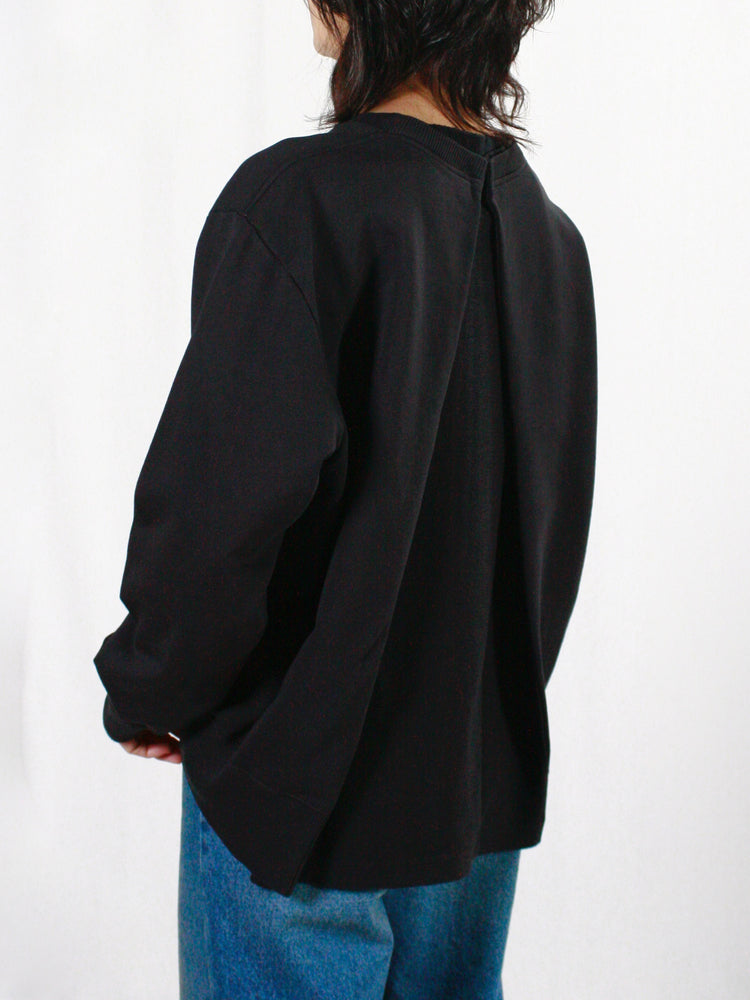 MM⑥  Maison Margiela / BACKデザインスウェットシャツ / BLACK / S52GU0240-M25012-500