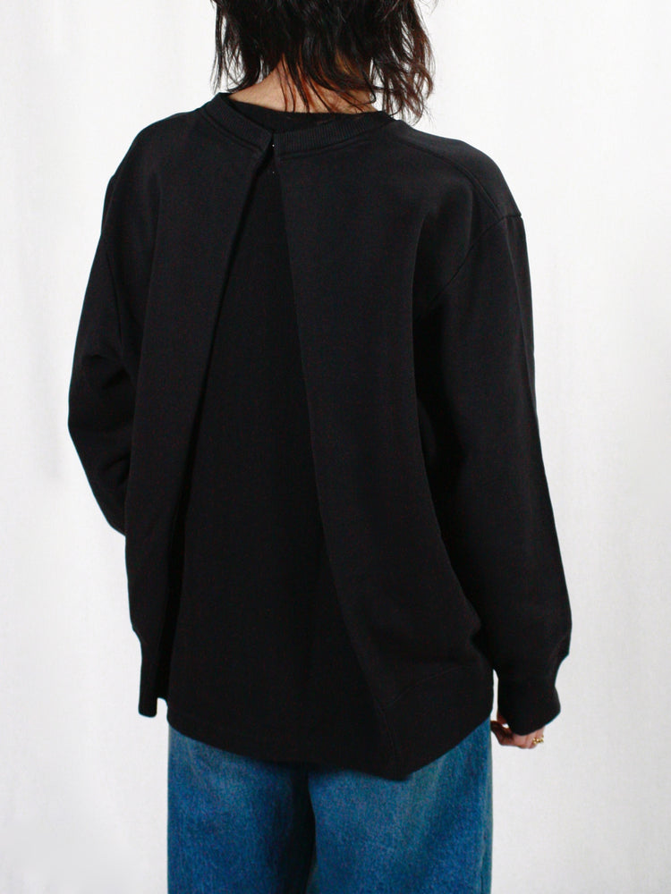 MM⑥  Maison Margiela / BACKデザインスウェットシャツ / BLACK / S52GU0240-M25012-500