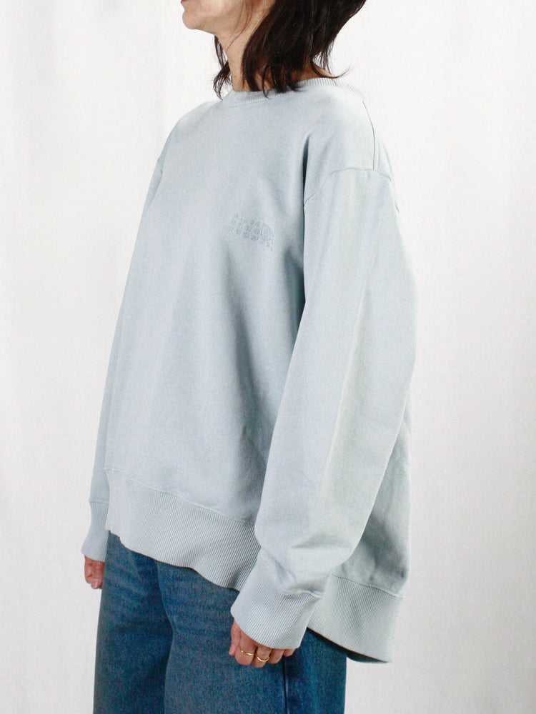 MM⑥  Maison Margiela / BACKデザインスウェットシャツ / ICE / S52GU0240-M25012-500