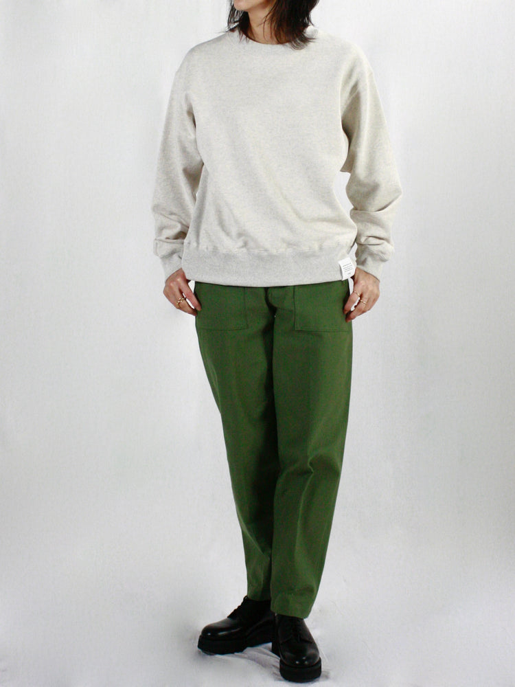 HYKE / SWEAT SHIRT / Oatmeal / 12412