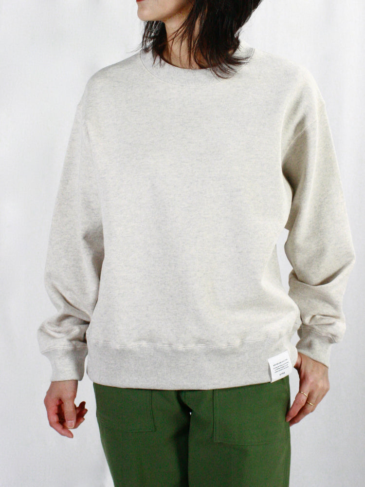 HYKE / SWEAT SHIRT / Oatmeal / 12412