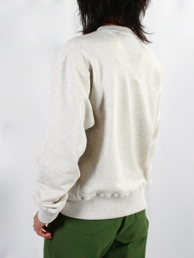 HYKE / SWEAT SHIRT / Oatmeal / 12412