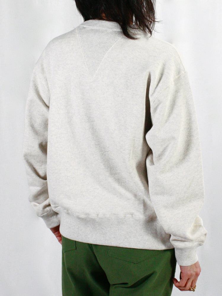 HYKE / SWEAT SHIRT / Oatmeal / 12412