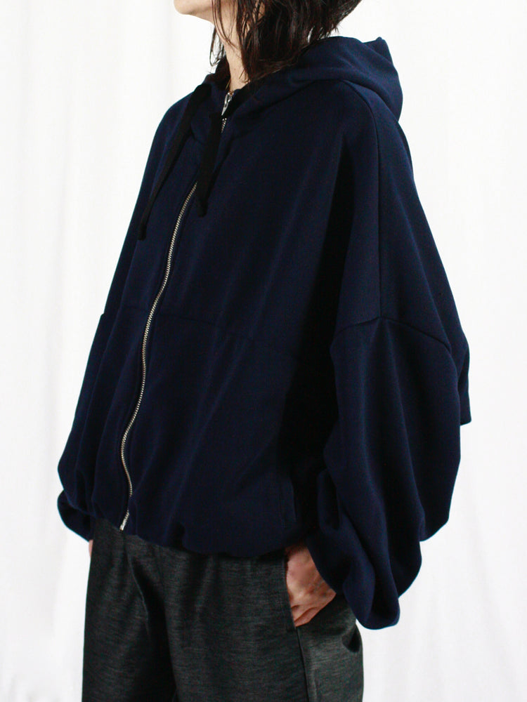 COGTHEBIGSMOKE / LINDA PUFFY HOODIE  / NAVY / 12801-209-1218-1