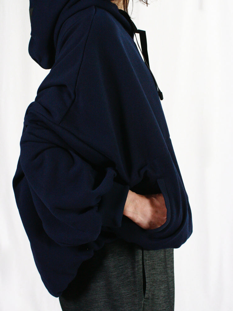 COGTHEBIGSMOKE / LINDA PUFFY HOODIE  / NAVY / 12801-209-1218-1