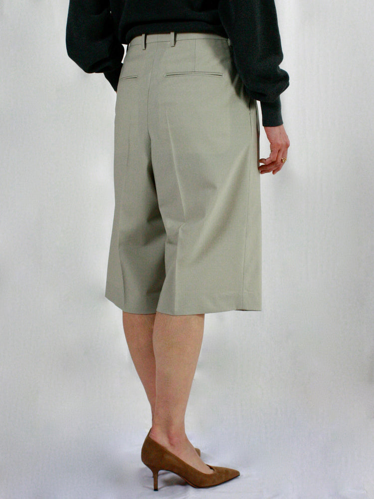 ESLOW / WOOLTORO CULOTTE PANTS / LIGHT BEIGE / A2051FP205