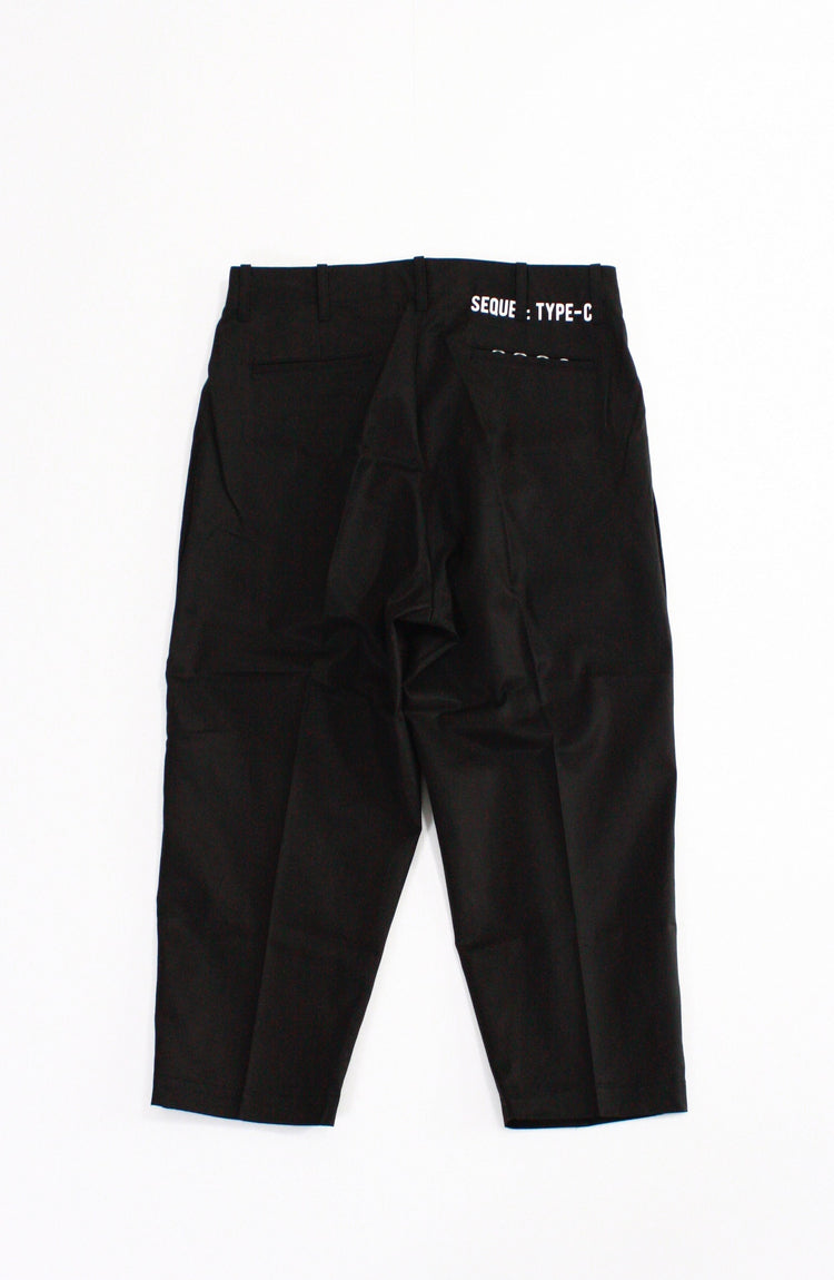 SEQUEL / CHINO PANTS（TYPE-CP) / BLACK / SQ-24SS-PT-05