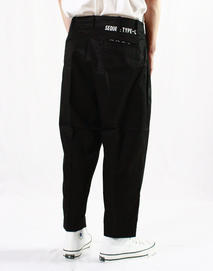 SEQUEL / CHINO PANTS（TYPE-CP) / BLACK / SQ-24SS-PT-05