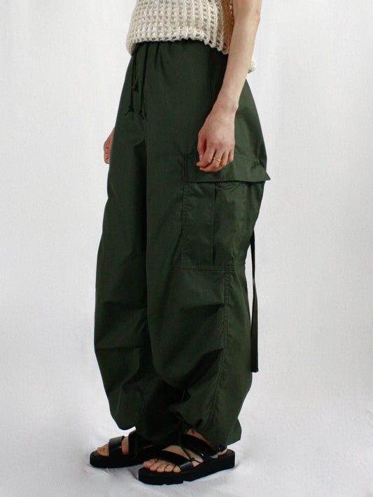 HYKE / N/C TYPE M-51 SHELL PANTS / Olive Drab / 13305