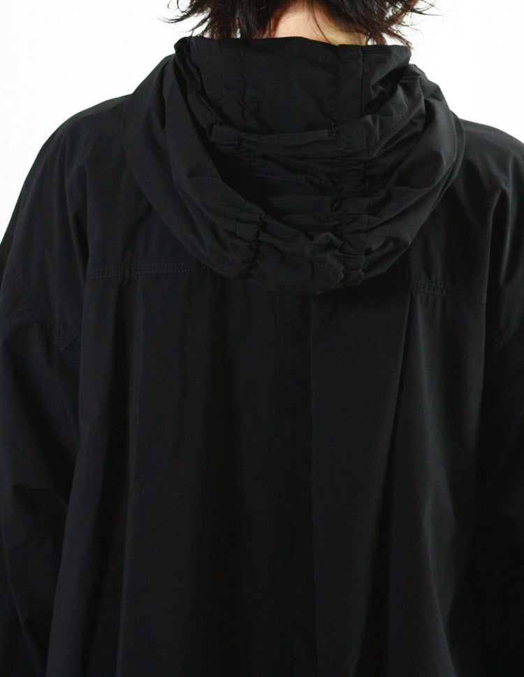 någonstans / 2.5レイヤータフタ W zip pk JK/ジャケット・BLACK・470HA830-0000