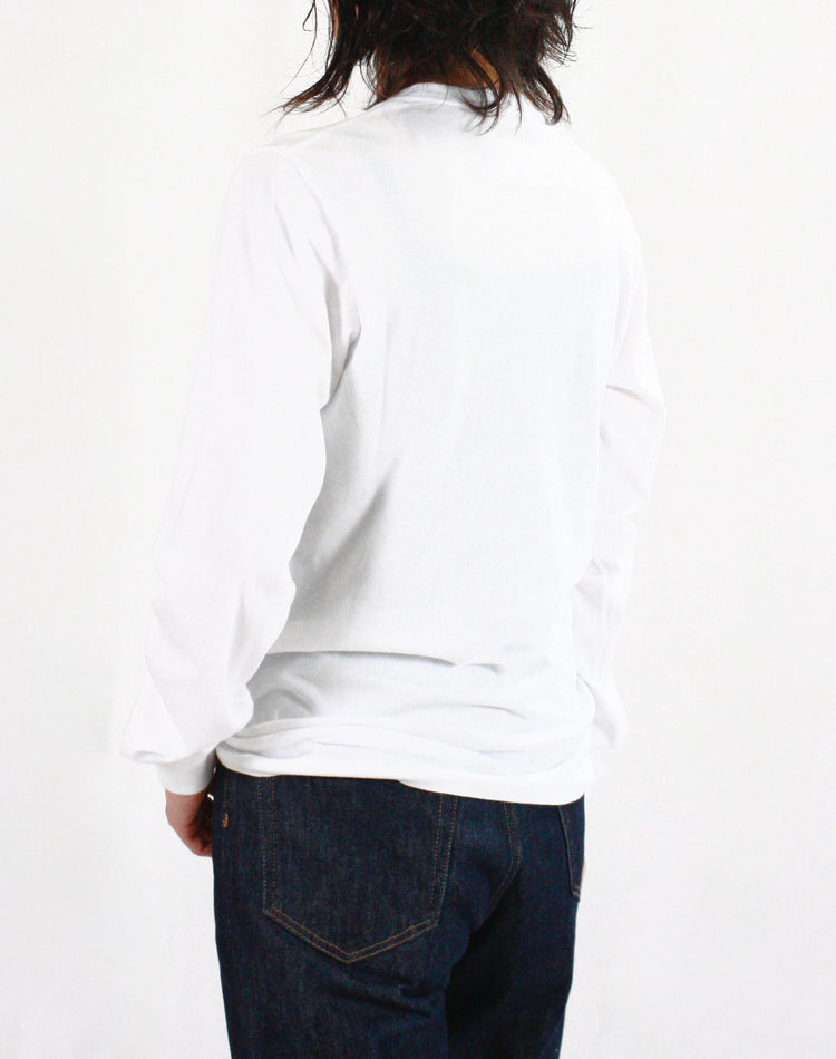 AURALEE / SEAMLESS L/S TEE・WHITE・A00T05ST