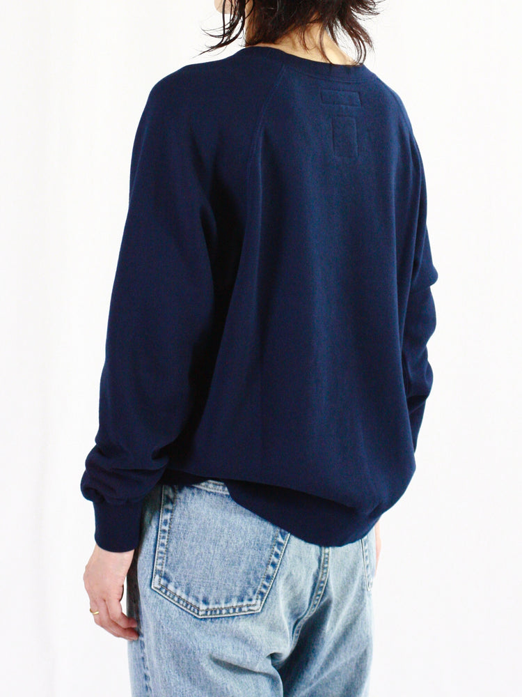 MADISONBLUE / HELLO SWEAT L/S URAKE DYED / NAVY / MB251-7701