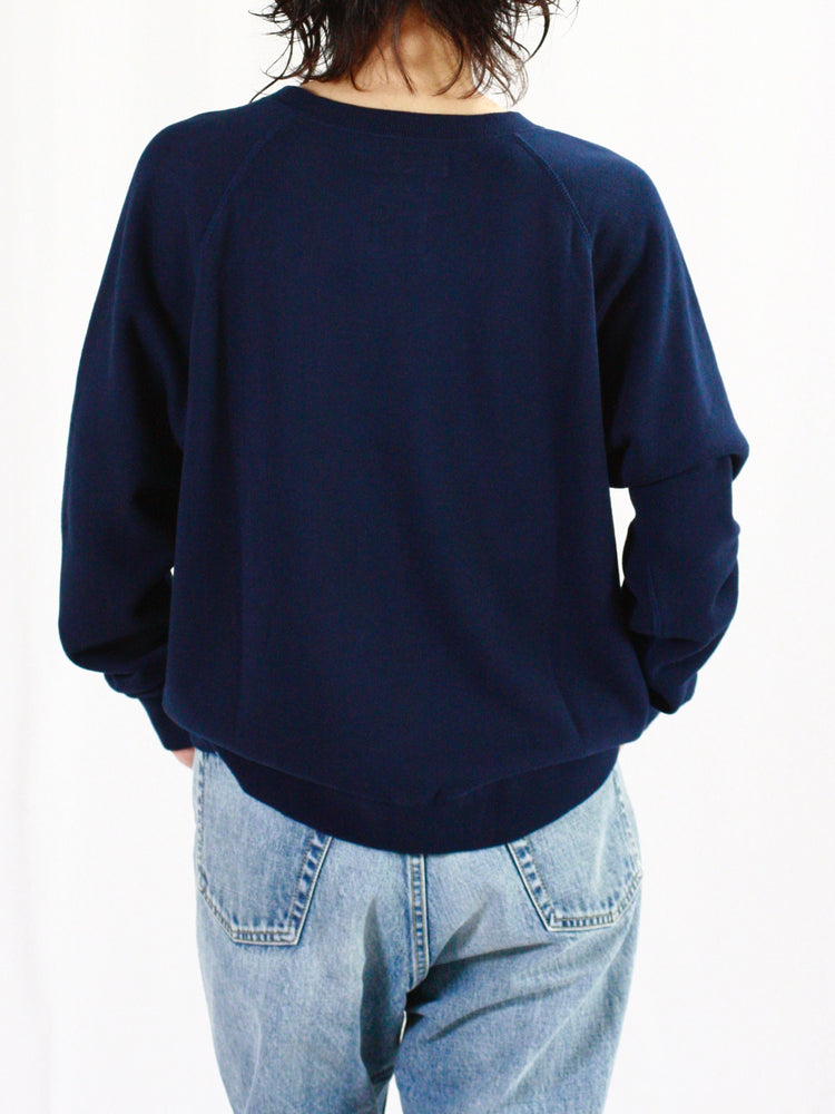 MADISONBLUE / HELLO SWEAT L/S URAKE DYED / NAVY / MB251-7701