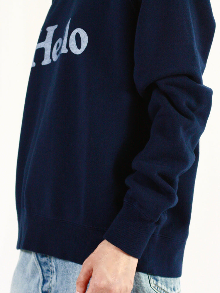 MADISONBLUE / HELLO SWEAT L/S URAKE DYED / NAVY / MB251-7701