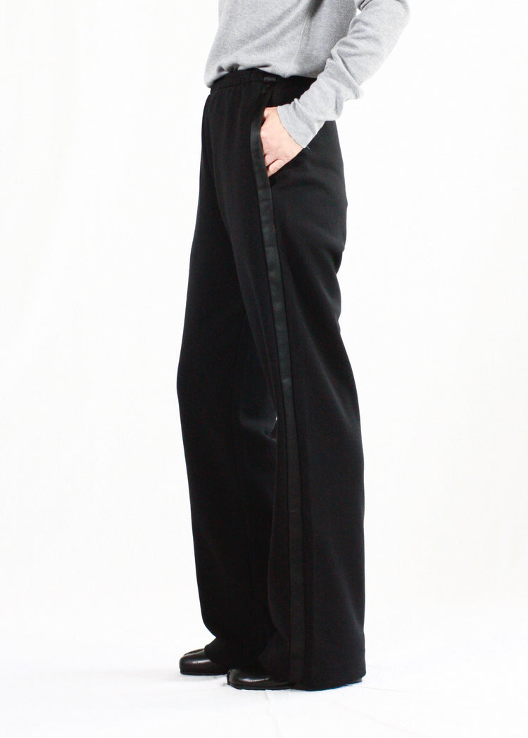 MM⑥  Maison Margiela / スウェットサイドラインパンツ・BLACK・S52KA0506S25606-900