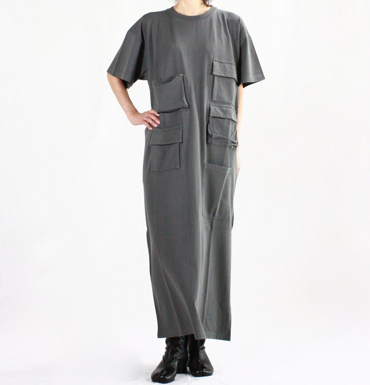 MM⑥  Maison Margiela / Midi Dress・GREY・S52DD0047S24311-860