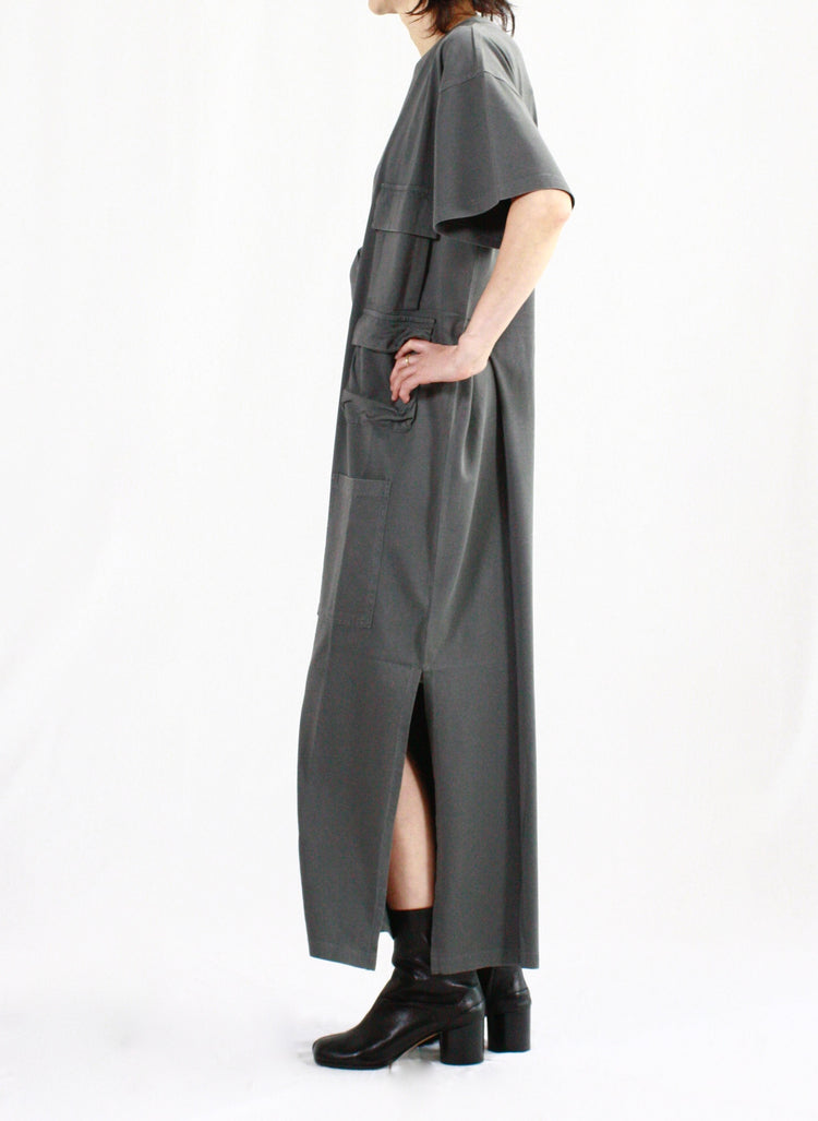 MM⑥  Maison Margiela / Midi Dress・GREY・S52DD0047S24311-860