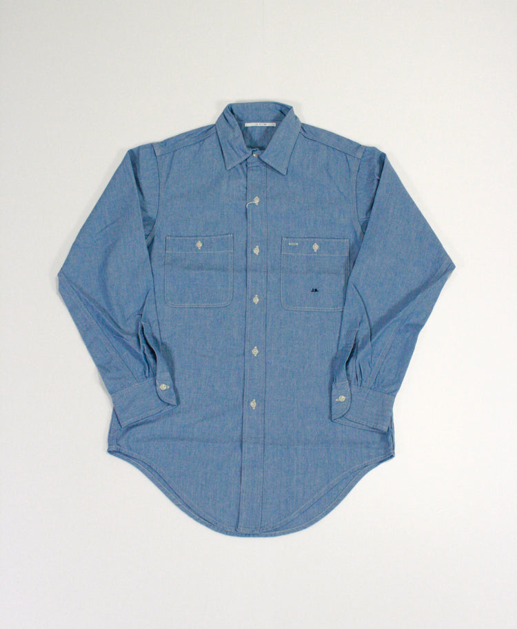 J.B. ATTIRE / Riviera chambray shirt / JBG-2401 /