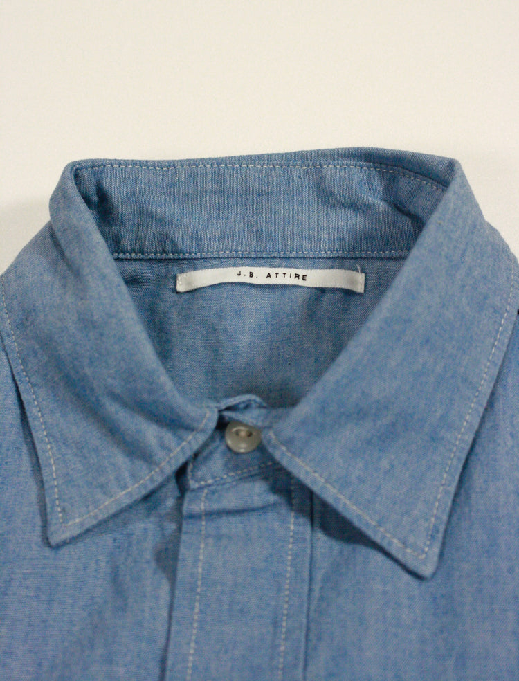 J.B. ATTIRE / Riviera chambray shirt / JBG-2401 /