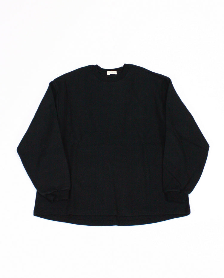 POLYPLOID / OVERSIZE LONGSLEEVE C / BLACK / C-7-001-014 /