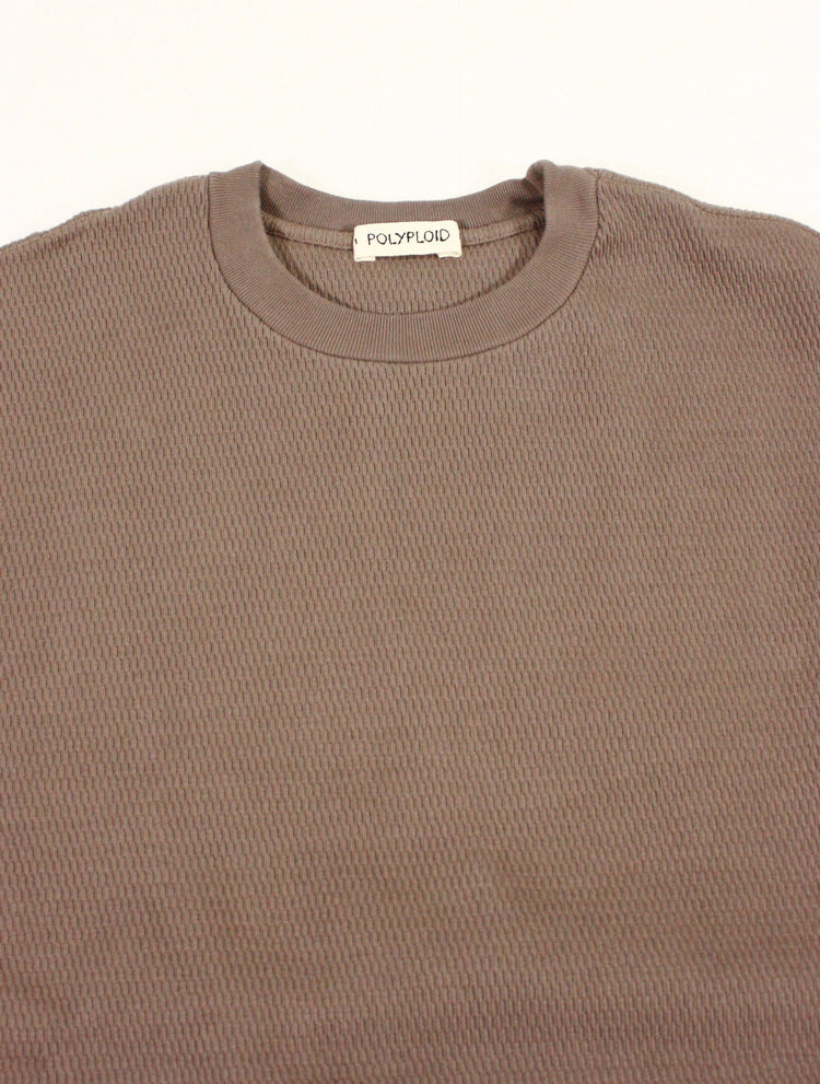 POLYPLOID / OVERSIZE LONGSLEEVE C / GRAY / C-7-001-014 /