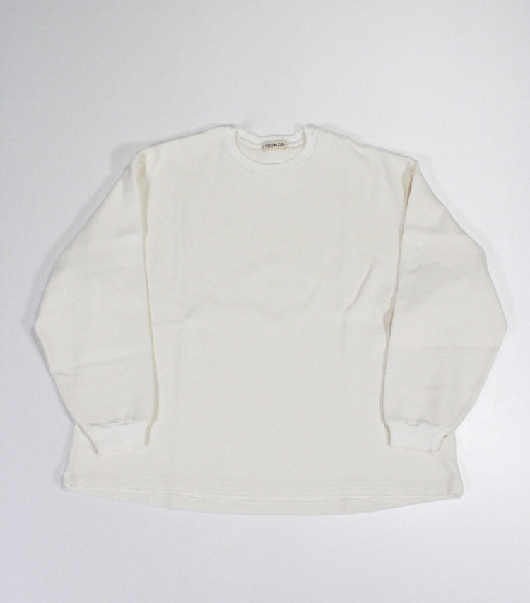 POLYPLOID / OVERSIZE LONGSLEEVE C / WHITE / C-7-001-014 /