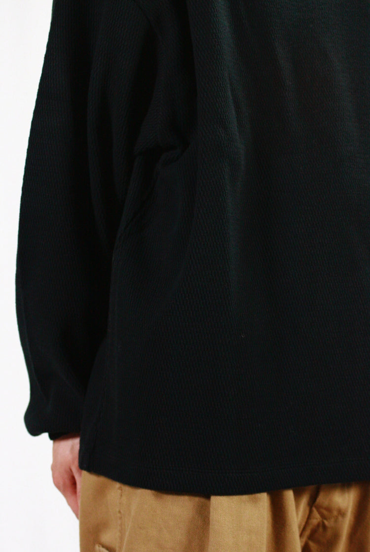 POLYPLOID / OVERSIZE LONGSLEEVE C / BLACK / C-7-001-014 /