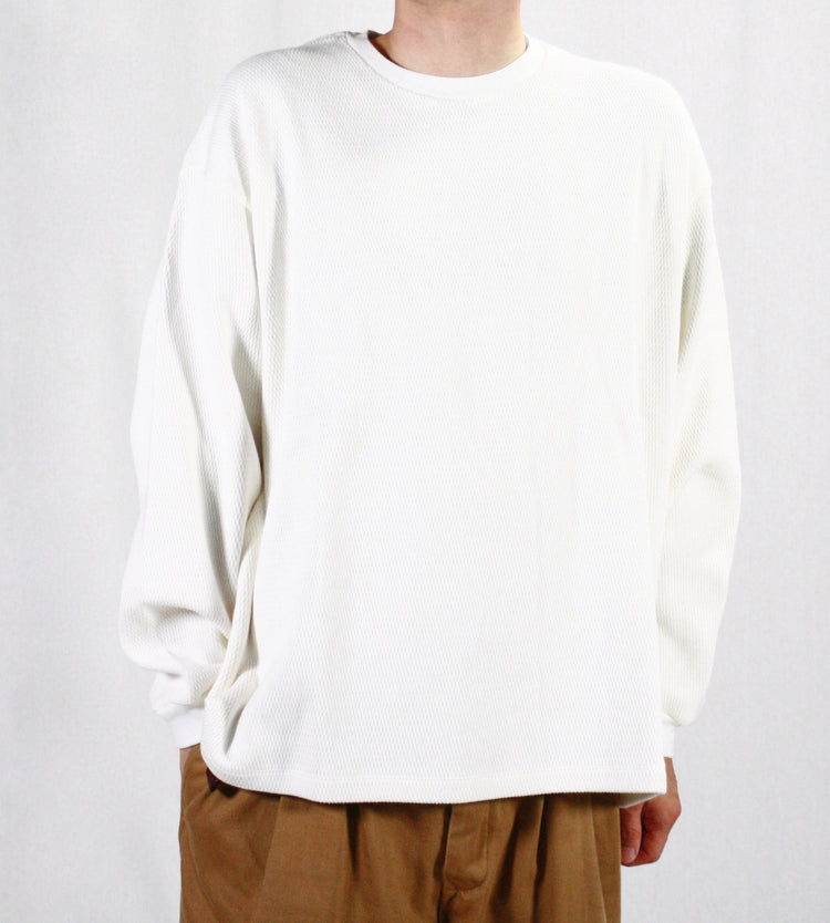 POLYPLOID / OVERSIZE LONGSLEEVE C / WHITE / C-7-001-014 /