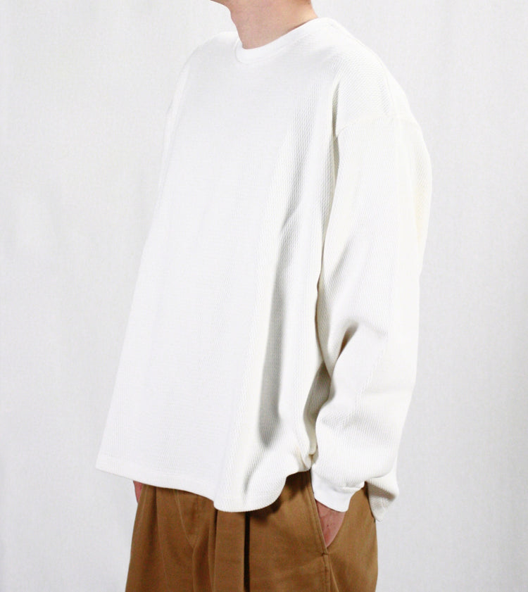 POLYPLOID / OVERSIZE LONGSLEEVE C / WHITE / C-7-001-014 /