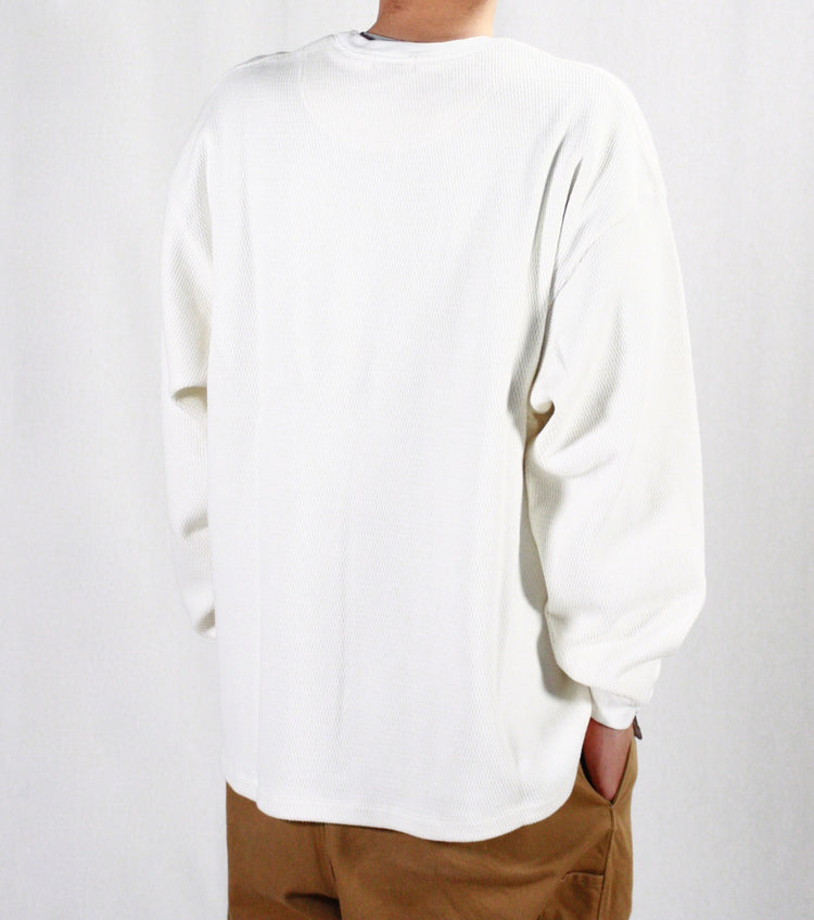 POLYPLOID / OVERSIZE LONGSLEEVE C / WHITE / C-7-001-014 /