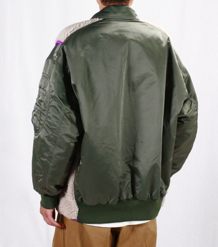 kolor/BEACON / MILITARY NYLON TWILL / ARMY GREEN / 24WBM-G02134 /