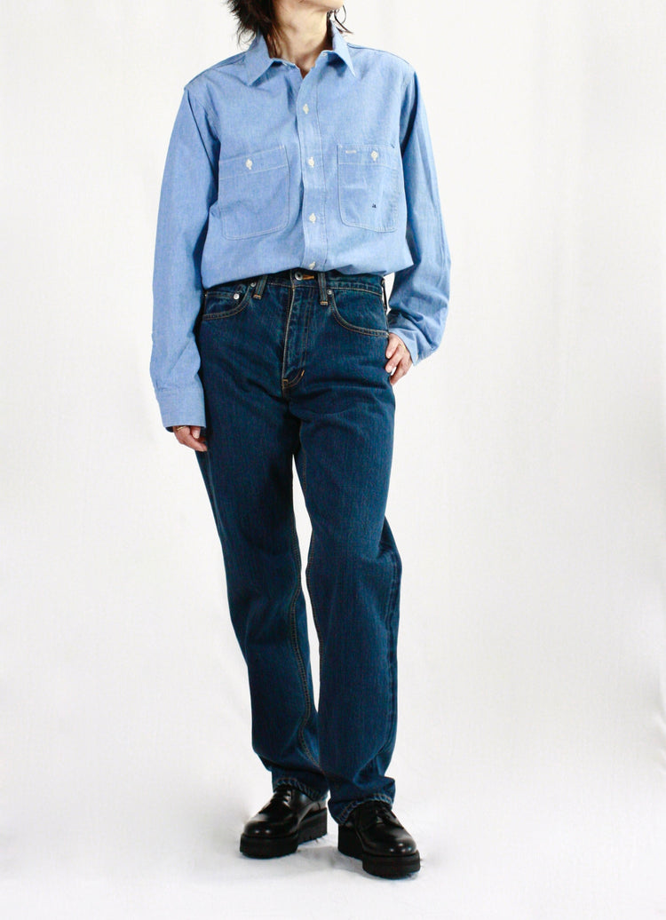 J.B. ATTIRE / Riviera chambray shirt / JBG-2401 /