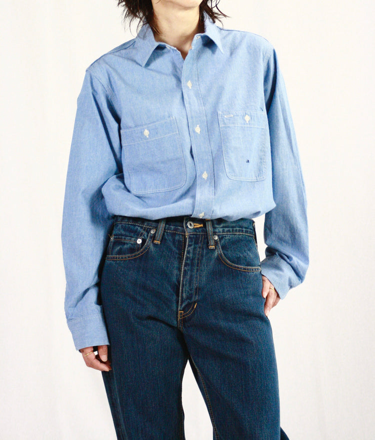 J.B. ATTIRE / Riviera chambray shirt / JBG-2401 /