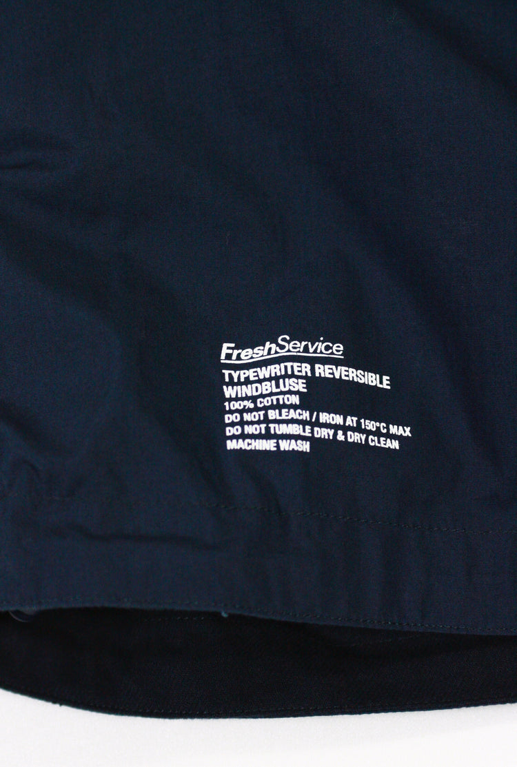 FreshService / TYPEWRITER REVERSIBLE WINDBLUSE / NAVY / FSC243-30007 /