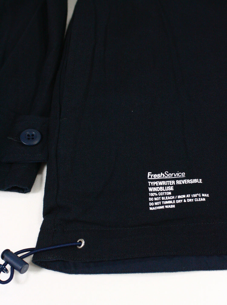 FreshService / TYPEWRITER REVERSIBLE WINDBLUSE / NAVY / FSC243-30007 /