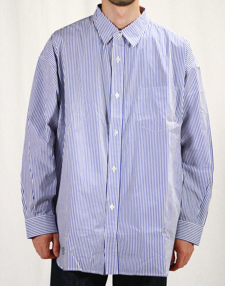 FreshService / CORPORATE UNIFORM L/S SHIRT / BLUE ST /