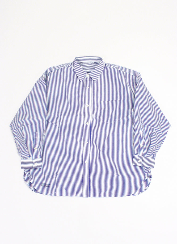 FreshService / CORPORATE UNIFORM L/S SHIRT / BLUE ST /