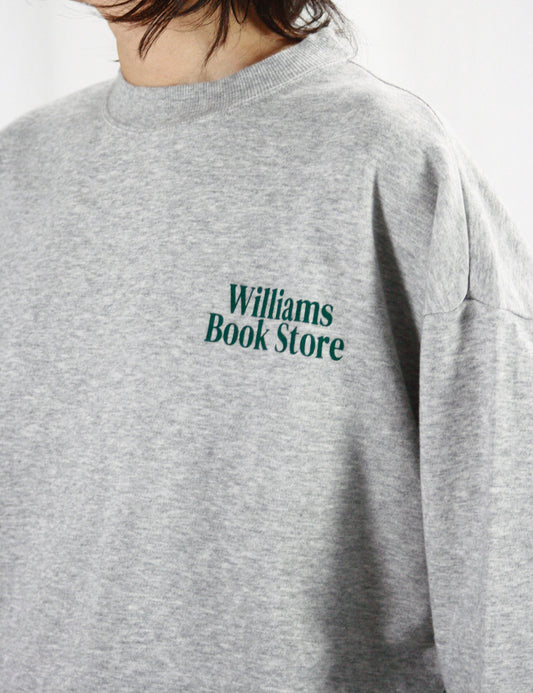 THE SHINZONE / BOOK STORE SWEATSHIRT / GRAY  / 24AMSCU08