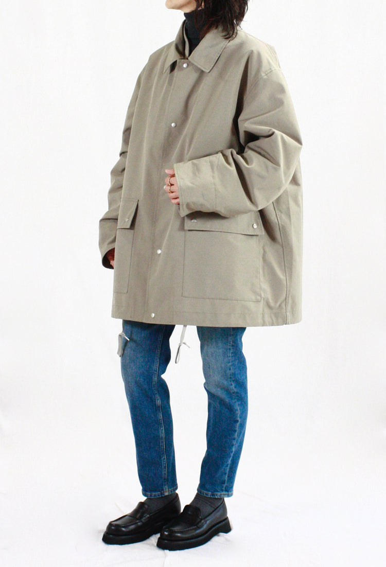 08sircus / MA-1 reversible jacket / khaki beige / S24AW-OT01