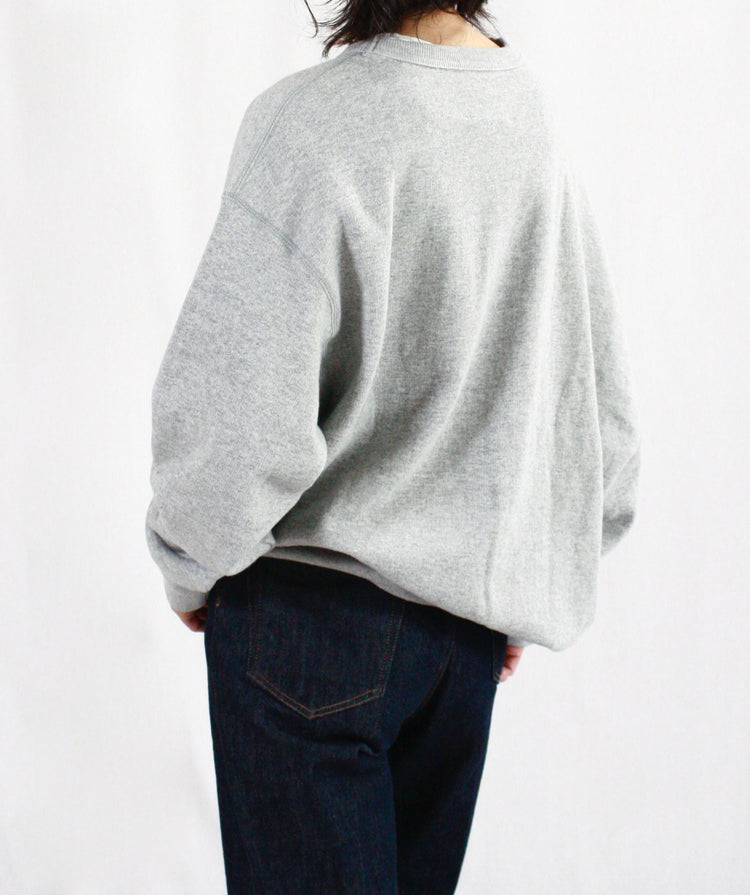 INSCRIRE / Asymmerty Sweat Shirt / GRAY /  124AW-BC88