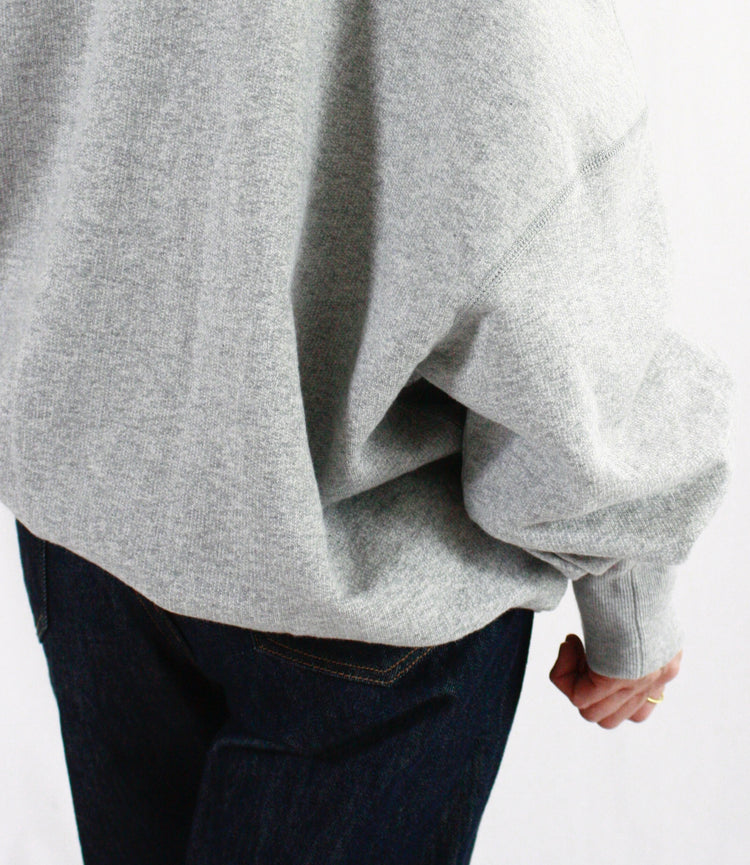 INSCRIRE / Asymmerty Sweat Shirt / GRAY /  124AW-BC88